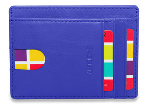 Slim en cuir support de carte