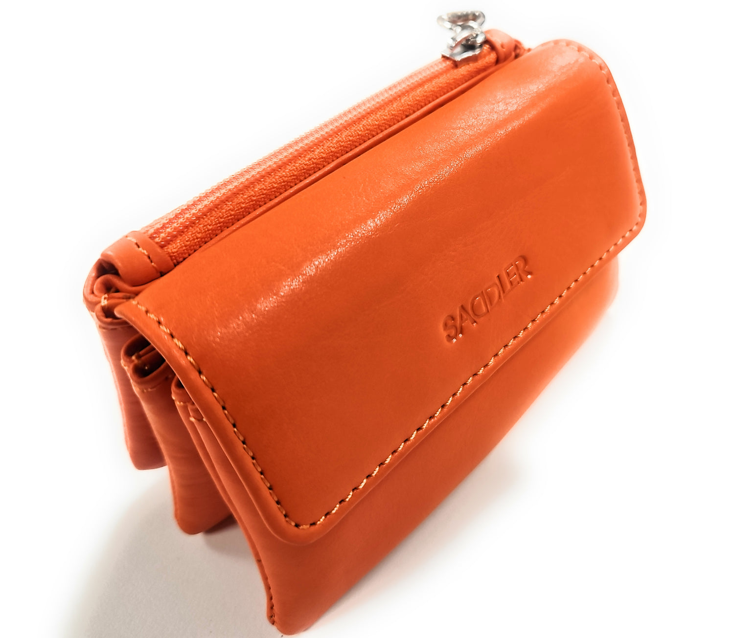 RFID Leather Coin Purses in Vibrant Colours