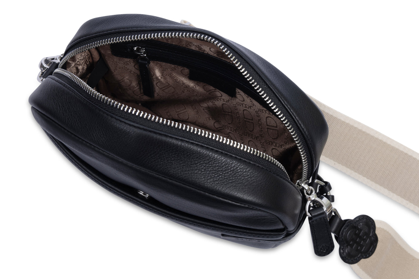 Laura Leather Camera Bag - Handmade by Saddler – Compact, Stylish & Practical