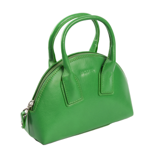 Saldler Gigi Leather Zip Top Mini Handsbag - STRAPE AJUSTABLE, POSTEMENT DE CARTE, CROSS-FOBO